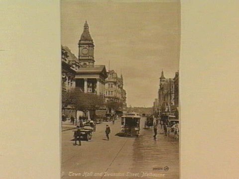 Town Hall and Swanston Street, Melbourne, c. 1910