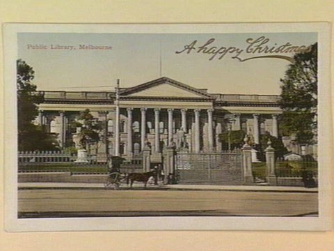 Public Library, Melbourne, c. 1912