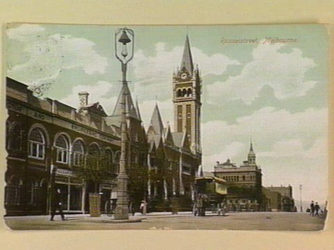 Russelstreet, [Russell Street] Melbourne, c. 1908