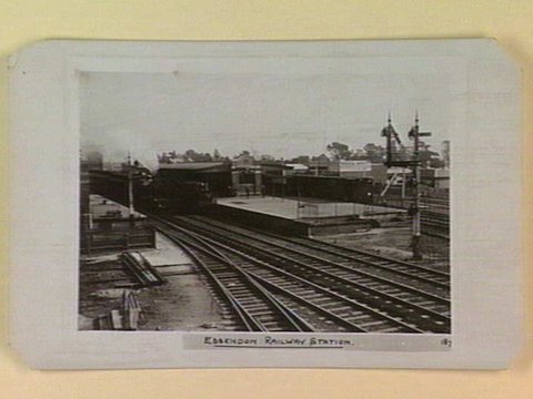ESSENDON RAILWAY STATION, c. 1912