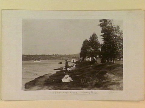 THE SALTWATER RIVER. MOONEE PONDS, c. 1910