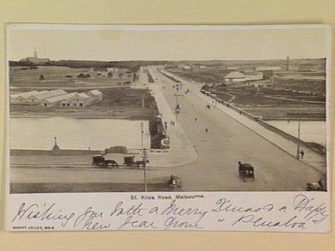 St. Kilda Road, Melbourne, c. 1902