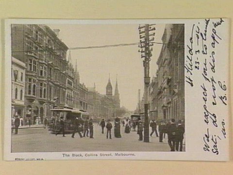 The Block, Collins Street, Melbourne, c. 1904
