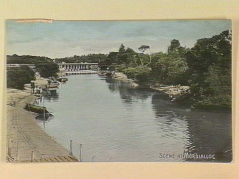 SCENE AT MORDIALLOC, c. 1908