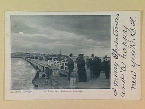 St. Kilda Pier, Melbourne, Australia, c. 1904