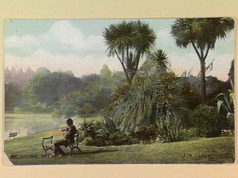 MELBOURNE BOTANICAL GARDENS, c. 1909
