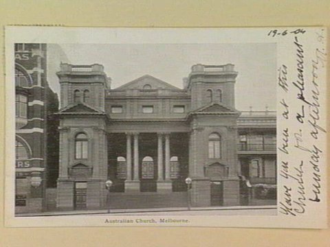 Australian Church, Melbourne, c. 1904