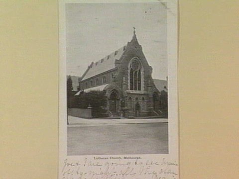 Lutheran Church, Melbourne, 1890–1910