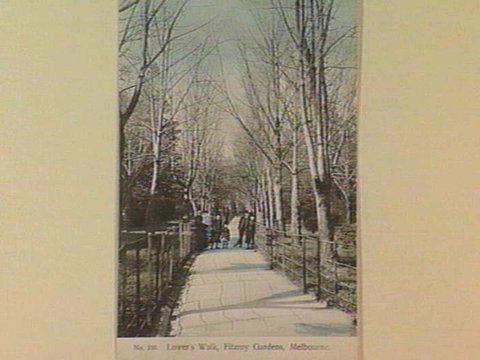 Lower's Walk, Fitzroy Gardens, Melbourne, c. 1906