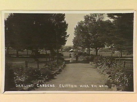 DARLING GARDENS CLIFTON HILL VIC, c. 1912