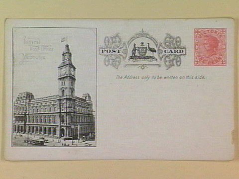 General Post Office. Melbourne, c. 1908