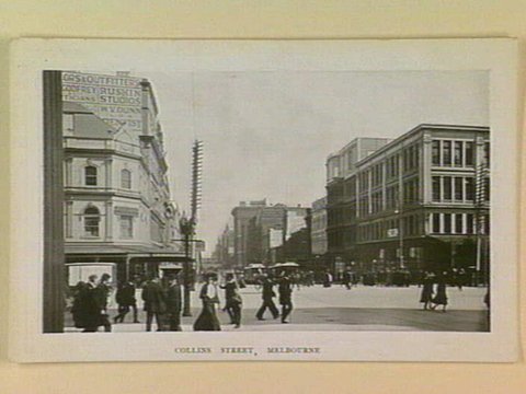 COLLINS STREET, MELBOURNE, c. 1910