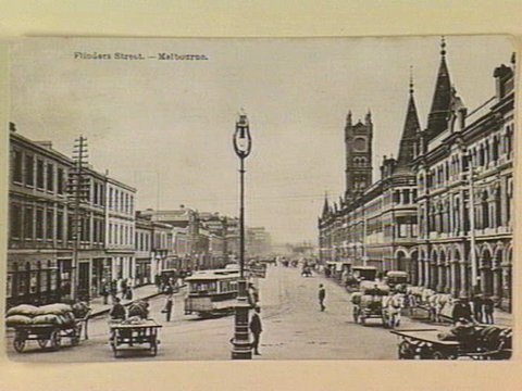 Flinders Street. - Melbourne, c. 1908