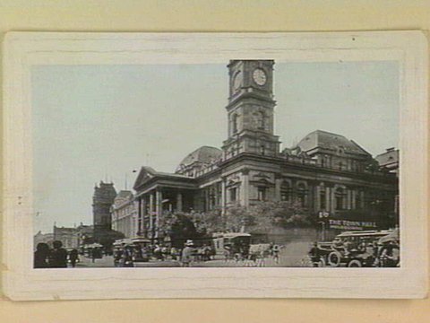 THE TOWN HALL MELBOURNE, c. 1912