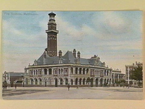 Fire Station, Melbourne, c. 1909