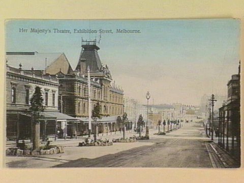 Her Majesty's Theatre, Exhibition Street, Melbourne, c. 1910