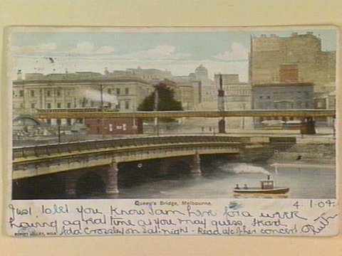 Queen's Bridge, Melbourne, c. 1904
