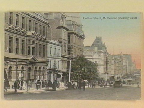 Collins Street, Melbourne (looking west), c. 1906