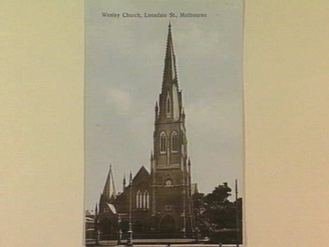 Wesley Church, Lonsdale St., Melbourne, c. 1908