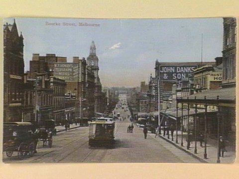 Bourke Street, Melbourne, c. 1907