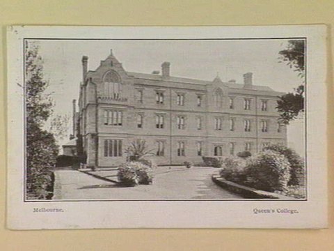 Queen's College. Melbourne, c. 1907