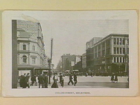 COLLINS-STREET, MELBOURNE, c. 1912