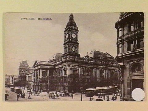 Town Hall. - Melbourne, c. 1910