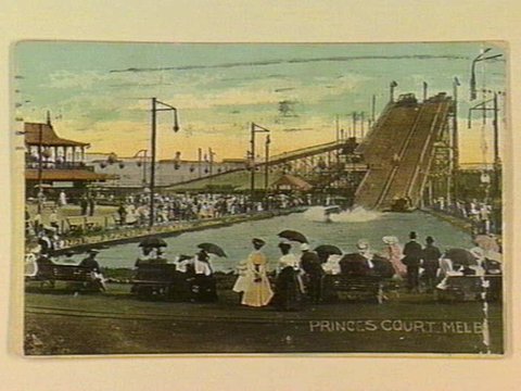 PRINCES COURT. MELB, c. 1908