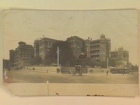 The Melbourne Hospital, Cnr. Lonsdale & Swanston Streets, c. 1908