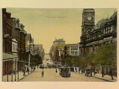 Collins St. Melbourne, c. 1910