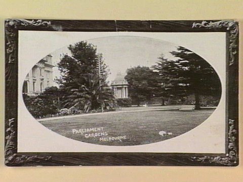 PARLIAMENT GARDENS MELBOURNE, c. 1910