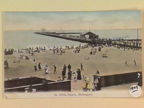St. Kilda Beach, Melbourne, c. 1905