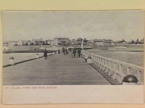 ST. KILDA, PIER AND ESPLANADE, c. 1906