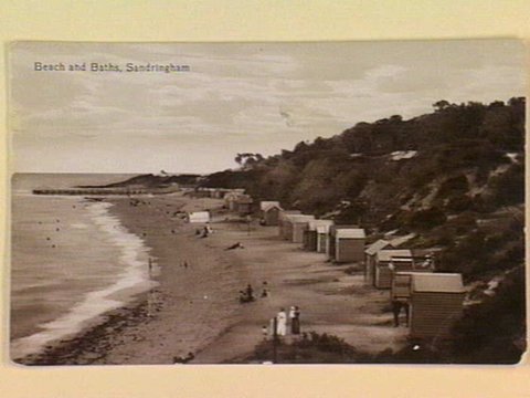 Beach and Baths, Sandringham, c. 1914