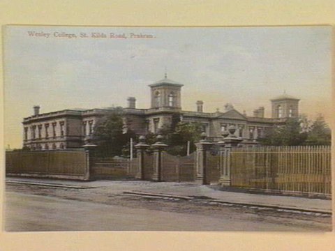 Wesley College, St. Kilda Road, Prahran, c. 1908