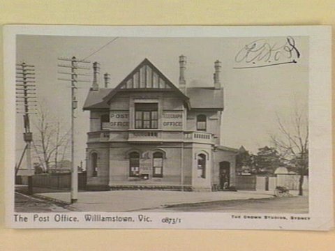 The Post Office, Williamstown. Vic, c. 1908