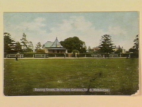 Bowling Green, St. Vincent Gardens, South Melbourne, c. 1906