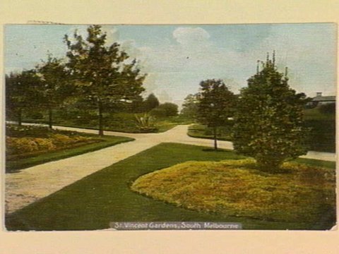 St. Vincent Gardens, South Melbourne, c. 1908