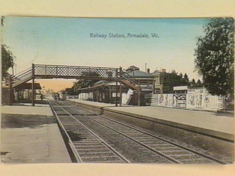 Railway Station, Armadale, Vic, c. 1907