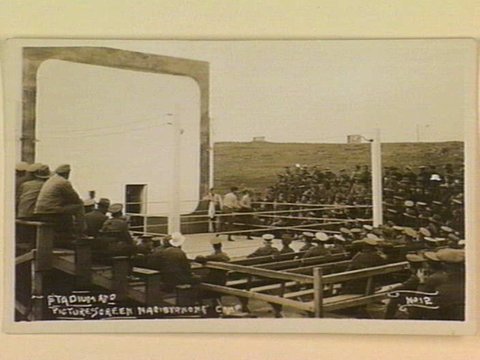 STADIUM AND PICTURE SCREEN MARIBYRNONG CAMP, c. 1916