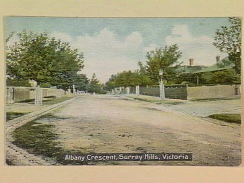 Albany Crescent, Surrey Hills, Victoria, c. 1906