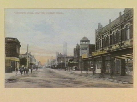 Glenferrie Road, Malvern, looking South, c. 1910