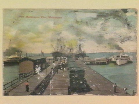 Port Melbourne Pier, Melbourne, 1905–14
