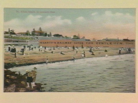 St. Kilda beach in summer time, 1905–14