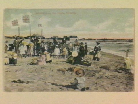 Donkeys on the Sands, St. Kilda, c. 1907