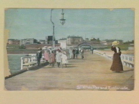 St. Kilda Pier and Esplanade, c. 1909