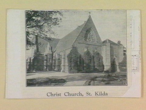 Christ Church, St. Kilda, 1910–30