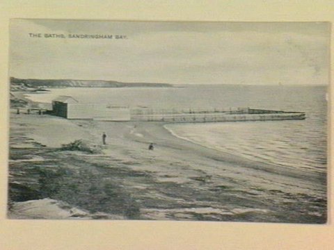 THE BATHS, SANDRINGHAM BAY, c. 1913