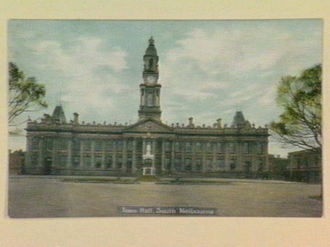 Town Hall, South Melbourne, 1905–14