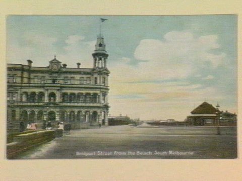 Bridport Street From the Beach, South Melbourne, 1905–14